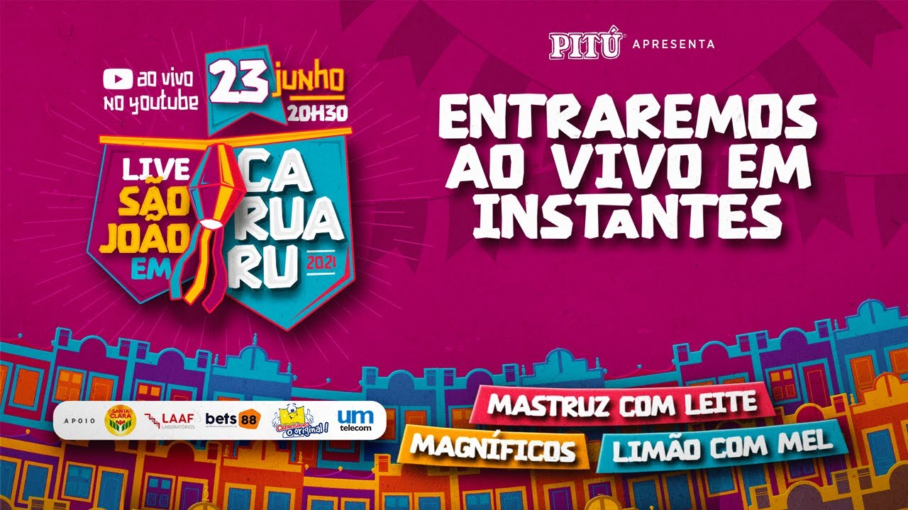 Live São João em Caruaru - Mastruz, Magníficos e Limão com Mel