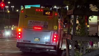 MTA NYCT #7675 on the B12 to East New York Alabama Av at E New York Av & Junius St