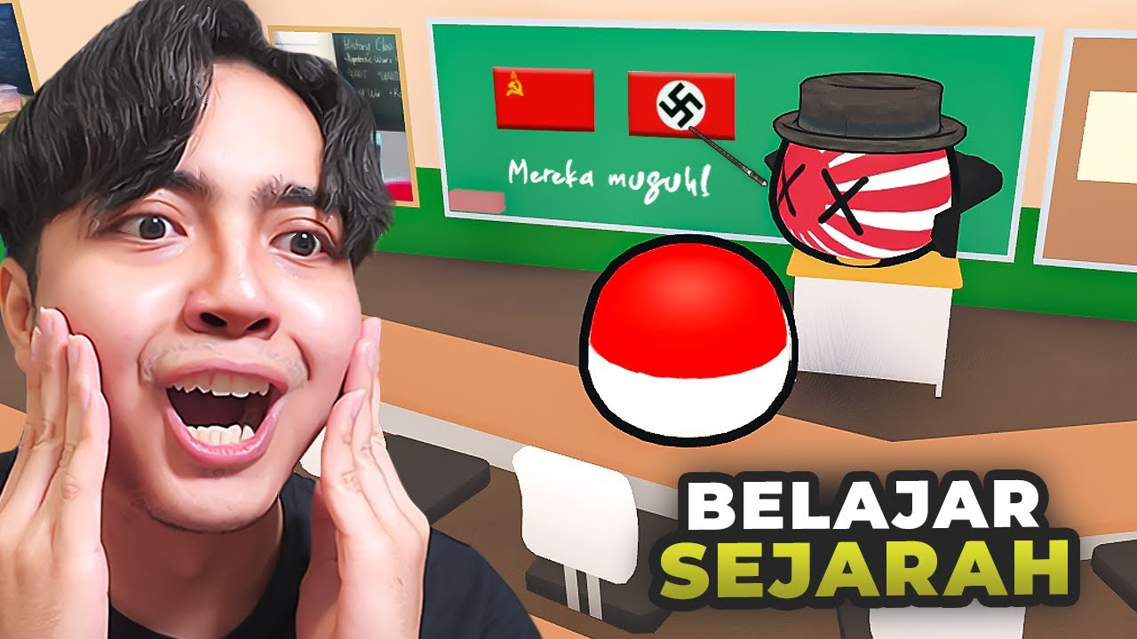 Aku Belajar Sejarah di Dunia Countryballs