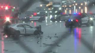 Slippery roads cause multiple crashes leaving at least 2 dead screenshot 4