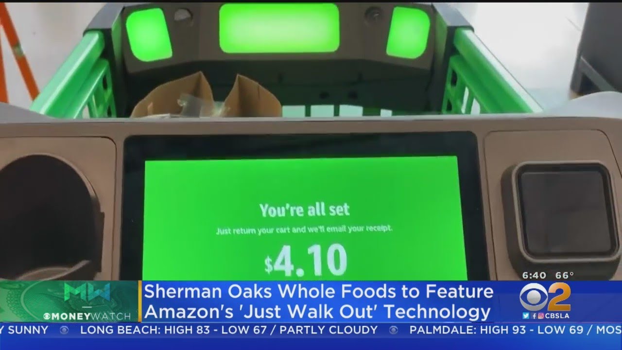 Whole Foods In Sherman Oaks Will Have 'Just Walk Out' Technology YouTube