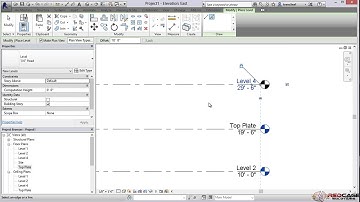 Working with Levels & Grids in Revit