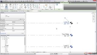 Working with Levels & Grids in Revit