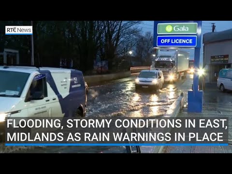 Flooding And Stormy Conditions In East Midlands As Rain Warnings Remain Place