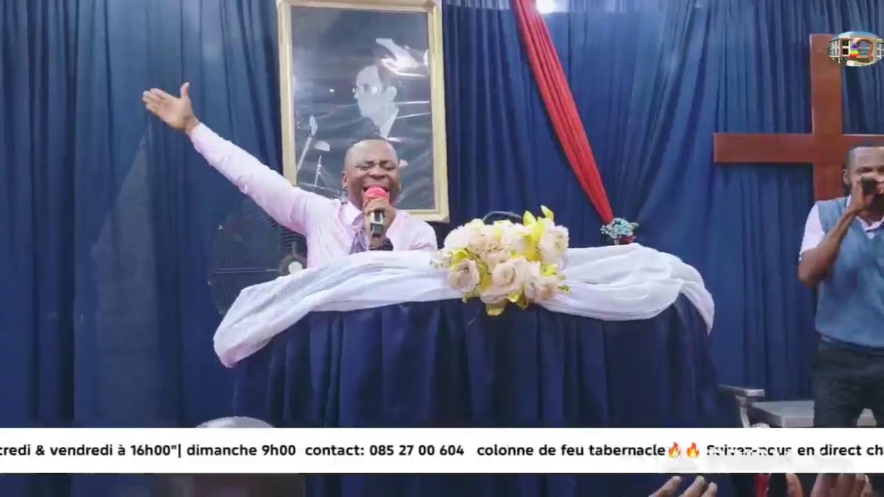 CULTE DU MERCREDI 04/MARS/2026 RÉV: PAST JOSUÉ MUTOMBO