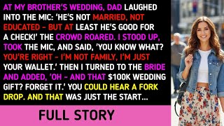 At My Brother's Wedding, Dad Laughed Into The Mic: 'He's Not Married, Not Educated - But At Least He
