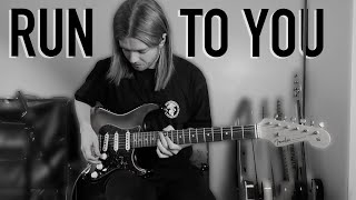 Bryan Adams - Run To You | Guitar Cover By Jack Mylchreest