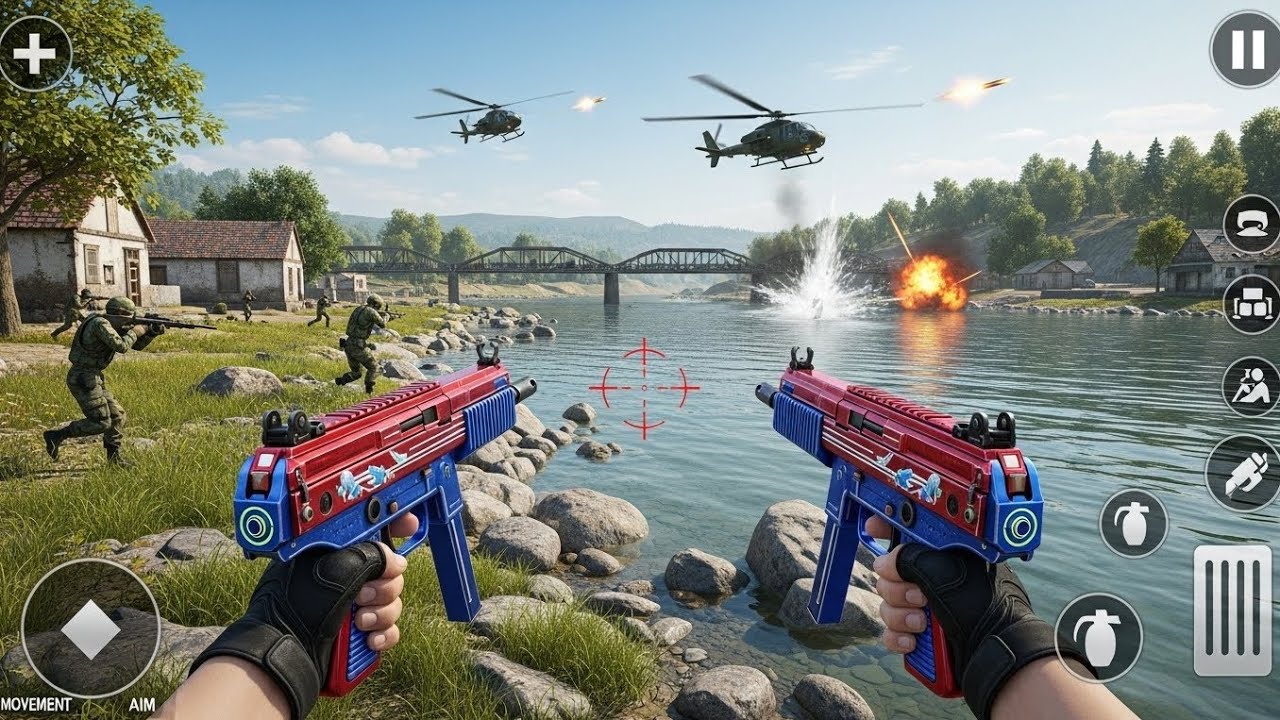 US Commando Army Mission Of Gun Shooting Game - Android Gameplay