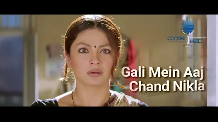 Gali Mein Aaj Chand Nikla HD Video Song💖 | Zakhm | Nagarjuna, Pooja Bhatt, Kunal Khemu | Alka Yagnik