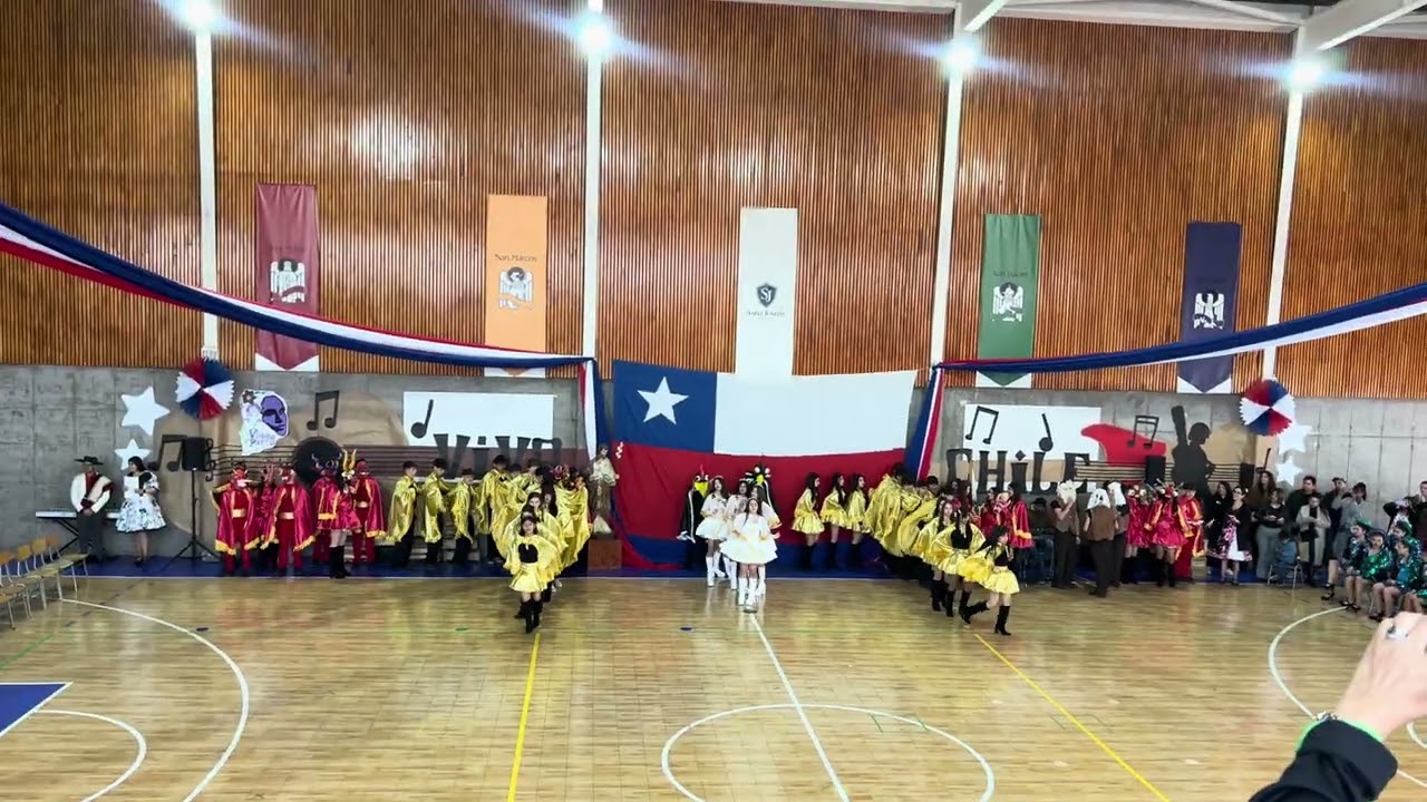 Baile Rocio 1 Medio - Diablada Colegio SJS Sept 2024