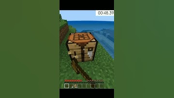 Speedruning a Random Item In Minecraft #shorts