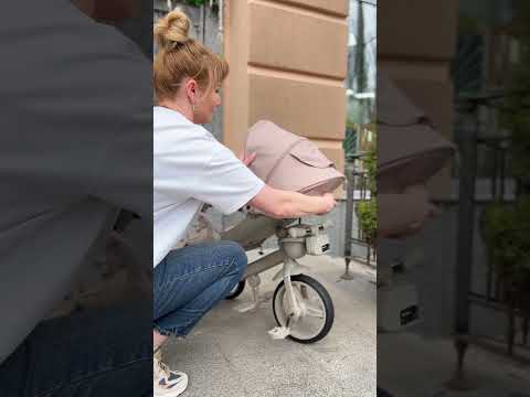 Велосипед трехколесный Vector МE 1162, Frost Gray, видео 1