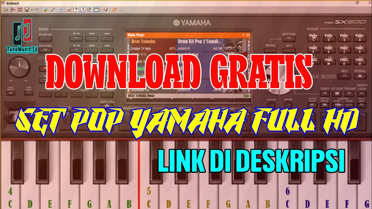Style Gratis | Set Pop Yamaha Versi ORG 2024 Music Studio - Gratis Link Deskripsi