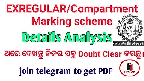 #CHSE EXREGULAR/COMPARTMENTAL STUDENT marking scheme details analysis/get 100%correct information