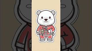 Easy Polar Bear Drawing: Chinese New Year Cute!