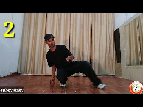 Bboy Footwork Tutorial | 5 Basic Footworks Tutorial | Bboy Joney | Dance Tutorial | Breakdance