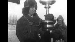 Early Fairbanks sled dog races, 1920s