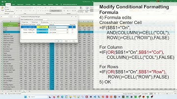 How to Enable and Disable Crosshair Highlight for Rows or Columns in Excel - Excel Tips and Tricks