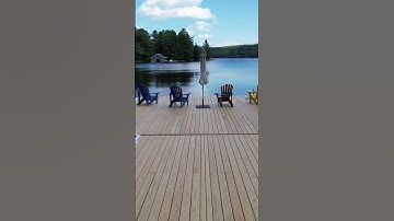 NyDock T-Shaped Floating Dock Setup #shorts  #cottagelife
