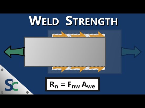 How To Compute Design Strenght Of A Welded Plate