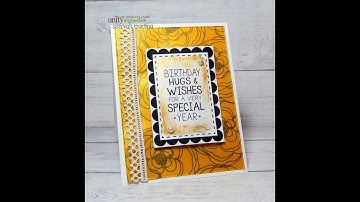 Unity Quick Tip: Touch of Gold Watercolor Accent