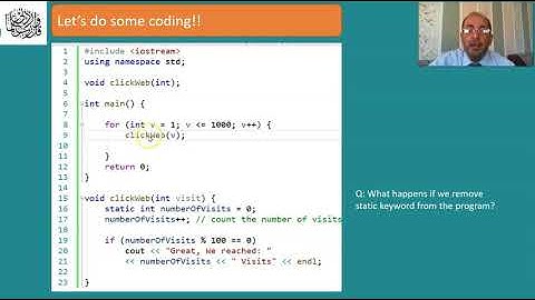 36-   Static and Automatic Variables