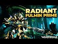 Warframe  solo netracell with the radiant fulmin prime