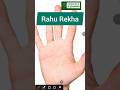 Unlock Your Destiny with Rahu Rekha Palmistry by HSSAMRAH ✋