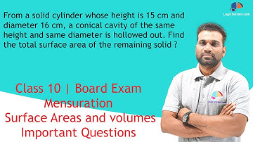 CBSE Class 10 Mathematics [Surface Areas and Volumes] Chapter 13 NCERT Solutions
