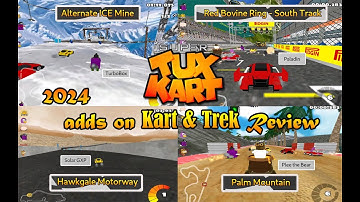 SuperTuxKart New 2024 Adds On Review | Ubuntu 22.0 Linux |