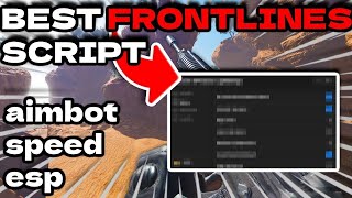 The *BEST* Roblox Frontlines Script! (2023 PASTEBIN)