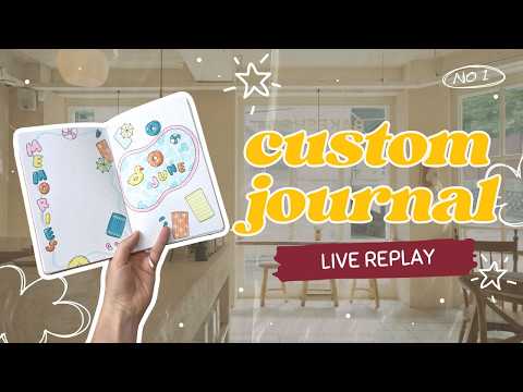*LAST* Live Custom Bullet Journal REPLAY June 26, 2026 | June Pool Theme in Jayda's Journal