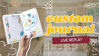 *LAST* Live Custom Bullet Journal REPLAY June 26, 2026 | June Pool Theme in Jayda's Journal