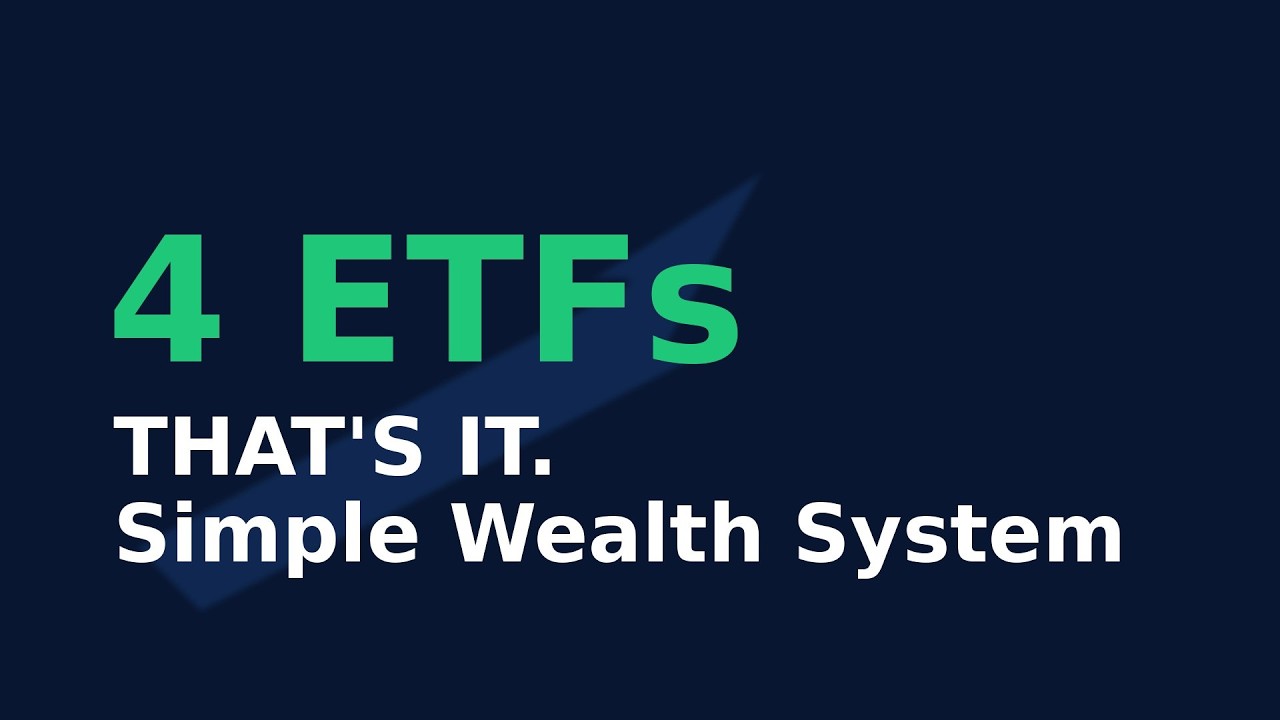The 4-ETF Portfolio That Builds Serious Wealth (Simple & Proven)
