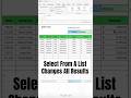 This Excel Dropdown Filters Your Data Automatically