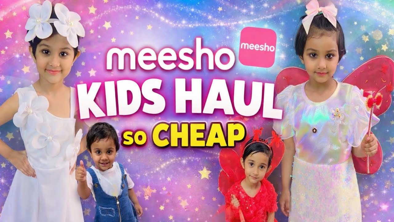 Meesho Kids Haul 😍 Itne Cute Dresses Itne Saste?! 💖