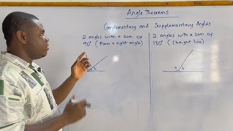 The Secrets of Complementary and Supplementary Angles