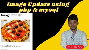 image update using php & mysql database || by mithun sarker