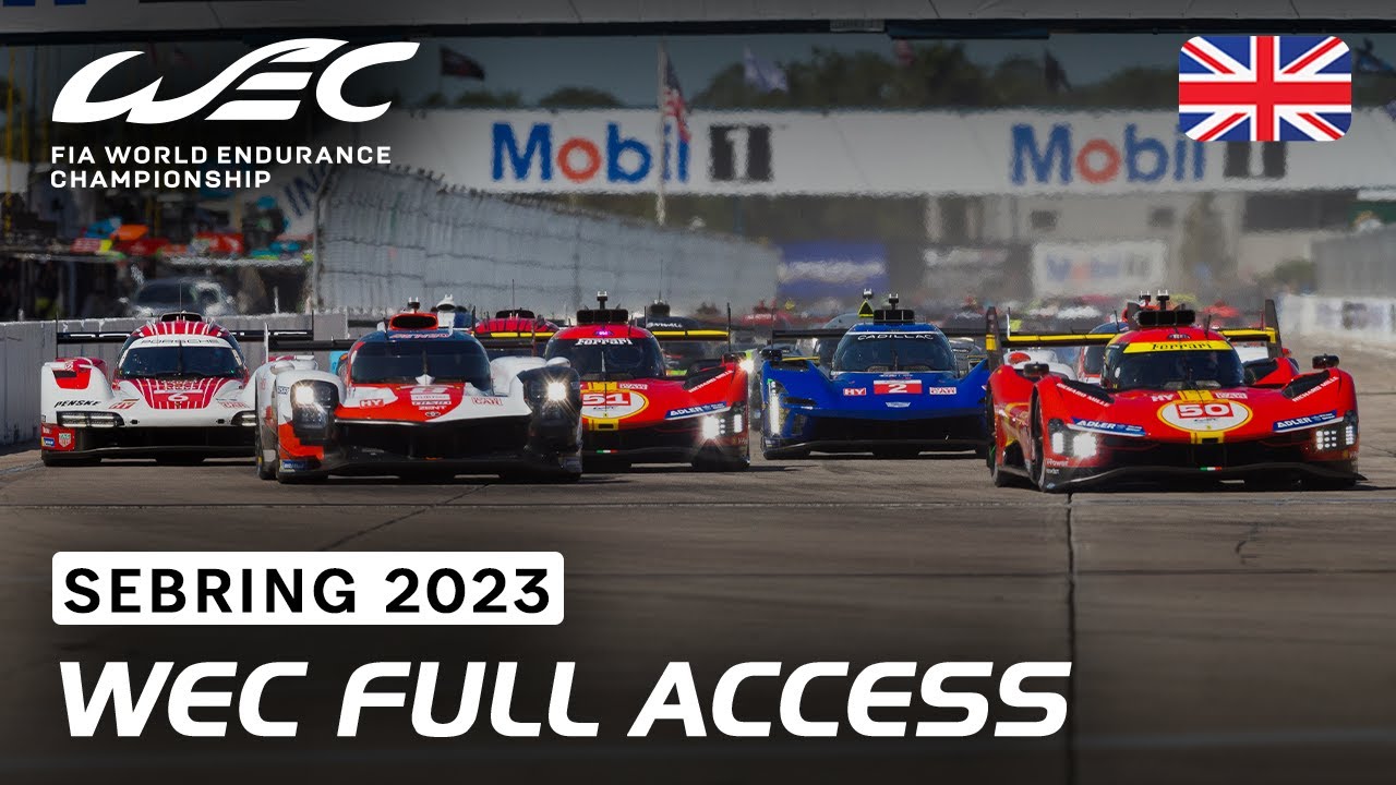 FIA WEC - The Hype is coming to Sebring. 🇺🇸 The 2023 FIA World