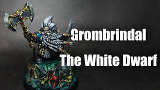Painting Grombrindal, The White Dwarf