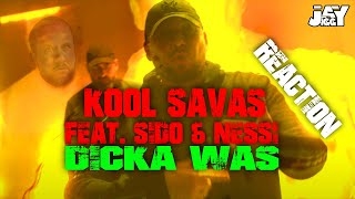 einfach nice! Kool Savas - Dicka Was (feat. Sido &amp; Nessi) I REACTION