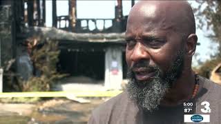 House destroyed by fire in Sandbridge area of Virginia Beach