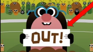 Playing Doodle Cricket game 116 run screenshot 5