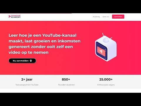 Geld verdienen op Youtube zonder video's op te nemen: Urker weet hoe