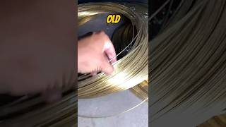 How Old Copper Wires Are Recycled Into New 🤯 #factoryprocess #engineering #mechanic #diy#satisfying