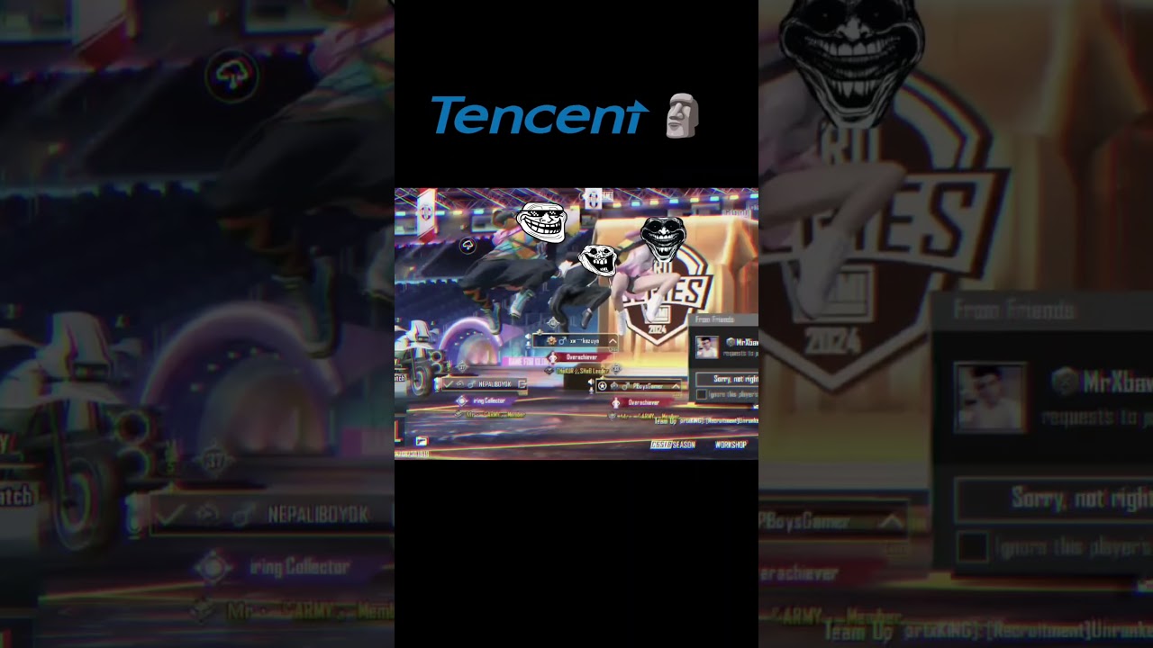 Krafton 🤡 vs tencent 🗿 