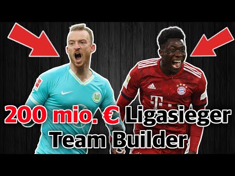 200 mio. € Ligasieger Team Builder - Kaufempfehlungen I Kickbaseking