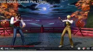 SSD vs HD Loading Times for PS4 tested on KOFXIV