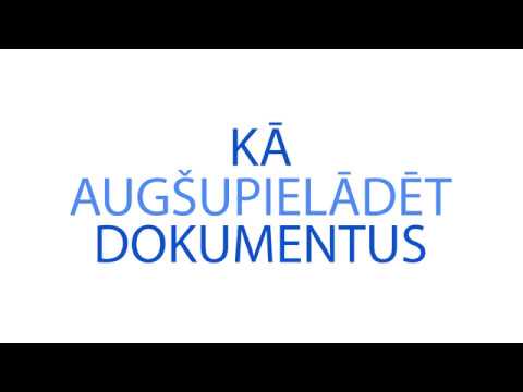 Video: Kā Augšupielādēt Failu