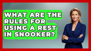 What Are The Rules For Using A Rest In Snooker? - Billiards Hustlers